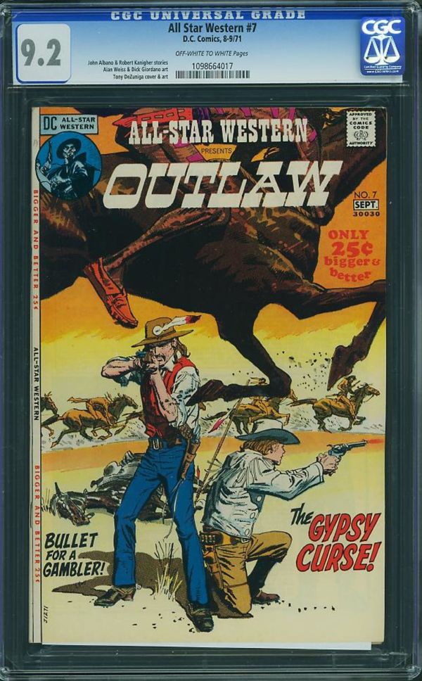 Image for All-Star Western #7 CGC 9.2