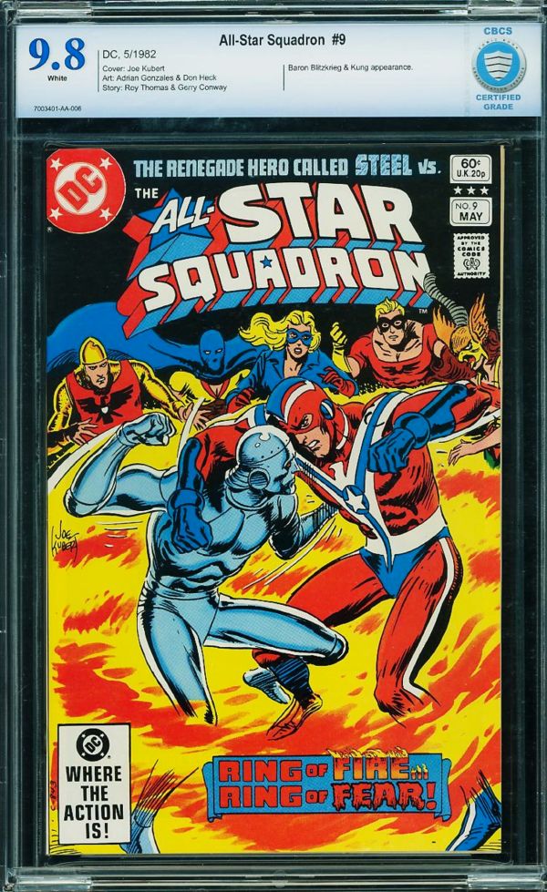 Image for All-Star Squadron #9 CBCS 9.8