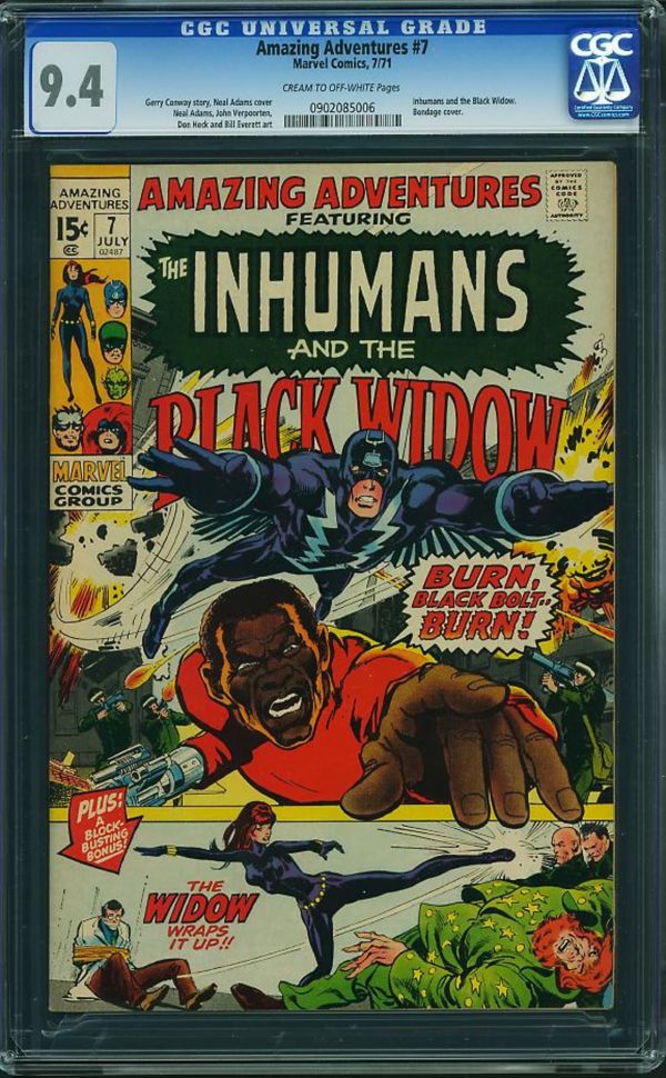 Image for Amazing Adventures #7  CGC 9.4