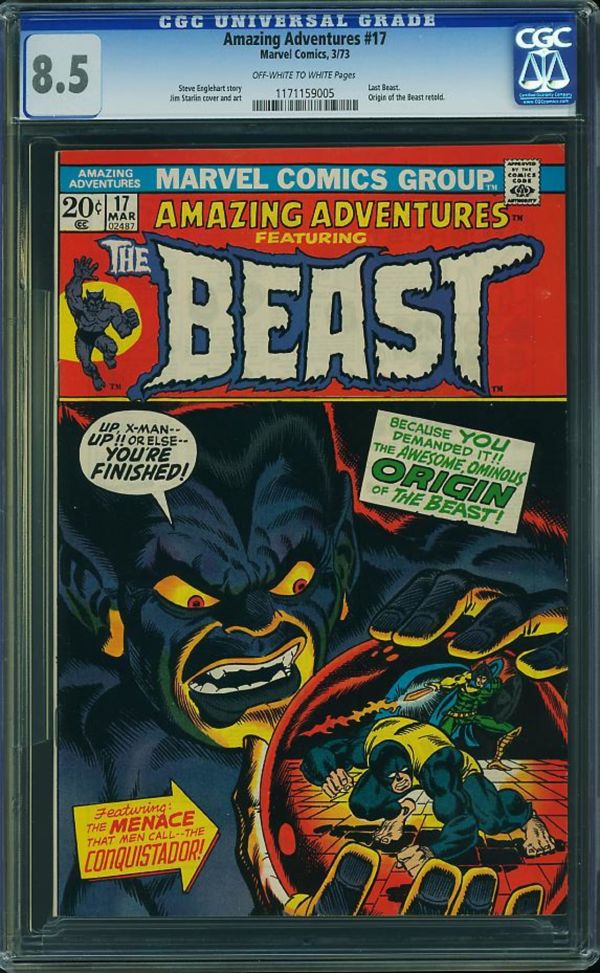 Image for Amazing Adventures #17 CGC 8.5