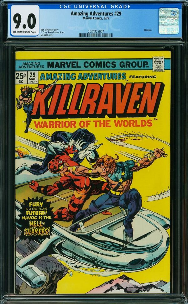 Image for Amazing Adventures #29 CGC 9.0