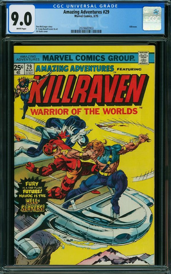 Image for Amazing Adventures #29 CGC 9.0