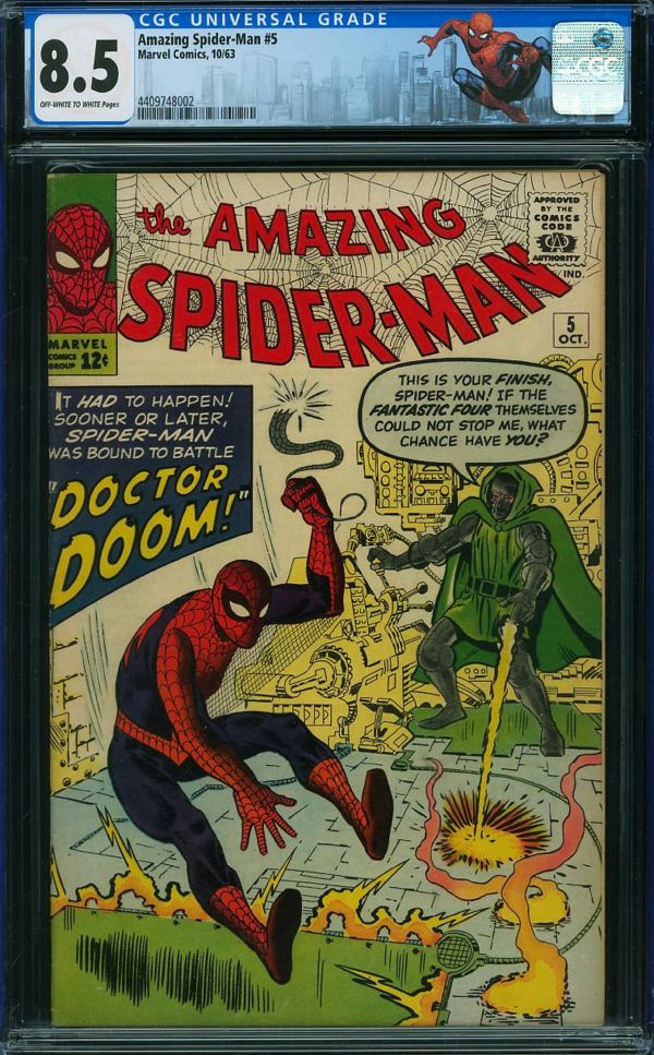 Image for Amazing Spider-Man #5 CGC 8.5