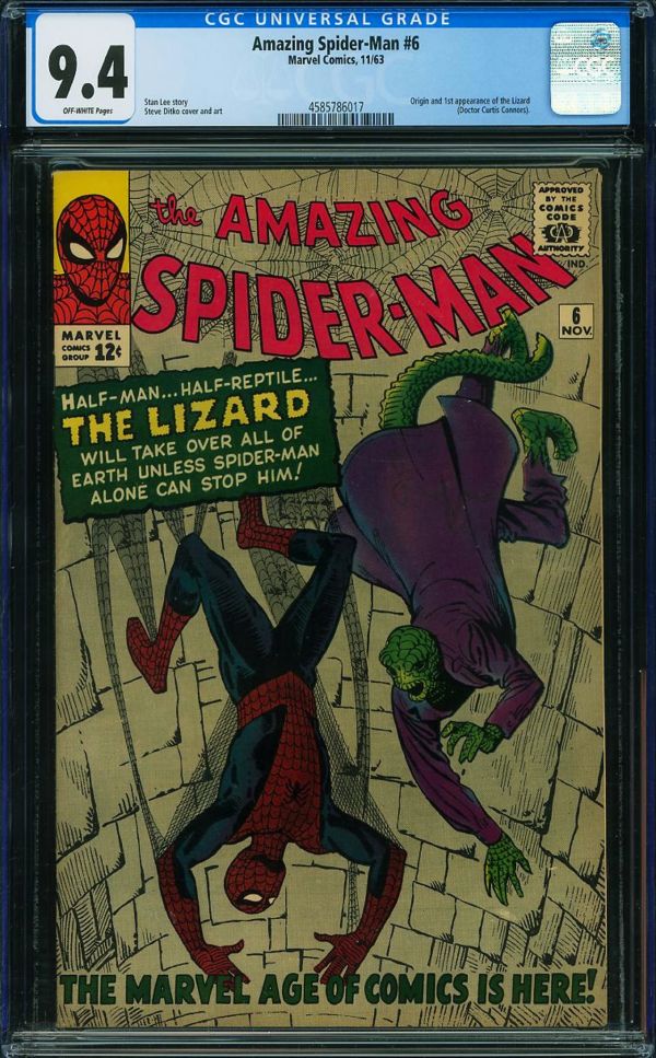 Image for Amazing Spider-man #6  CGC 9.4