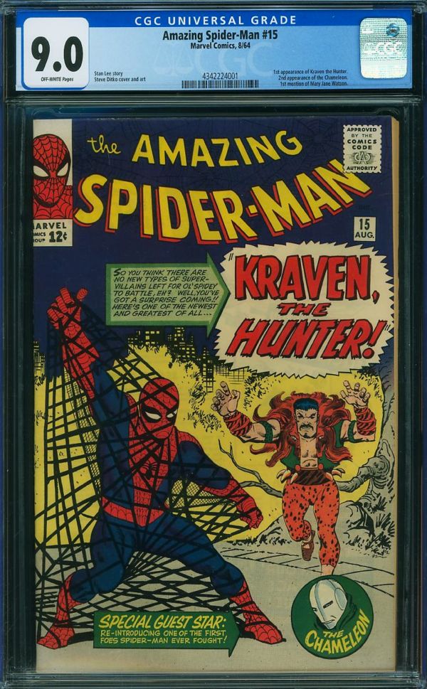 Image for Amazing Spider-Man #15 CGC 9.0