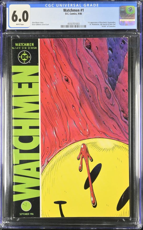 Image for Watchmen #1 CGC 6.0