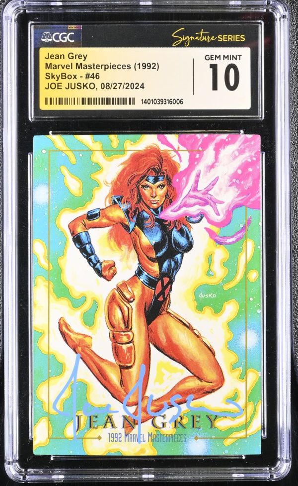 Image for Marvel Masterpieces 1992 #46 Jean Grey CGC 10 Signature Series Joe Jusko AUTOUntitled Piece