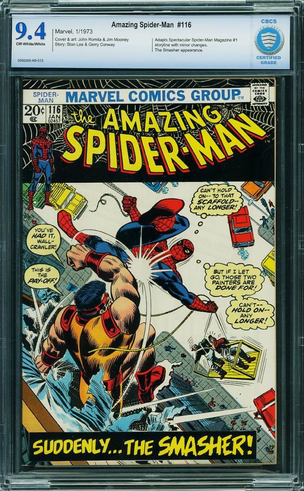 Image for Amazing Spider-Man #116 CBCS 9.4