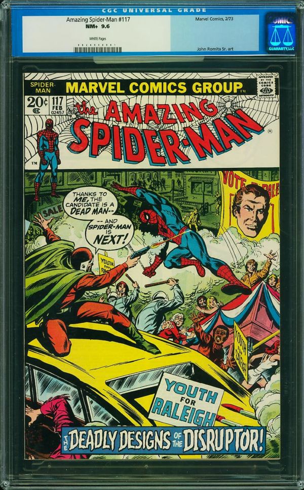 Image for Amazing Spider-Man #117 CGC 9.6