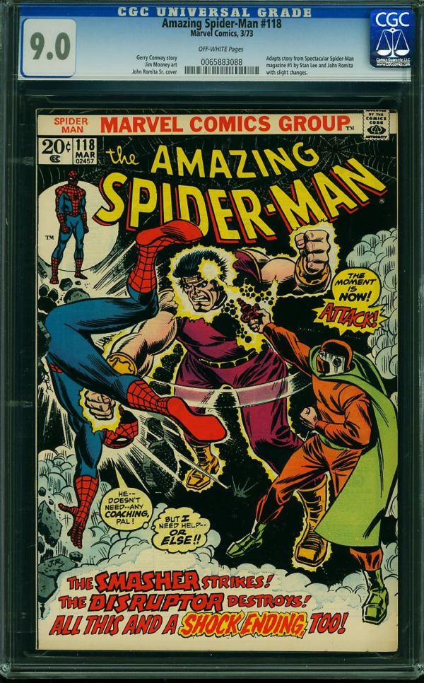 Image for Amazing Spider-Man #118 CGC 9.0