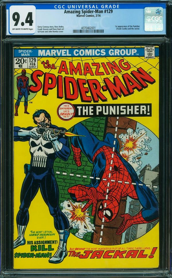 Image for Amazing Spider-Man #129 CGC 9.4