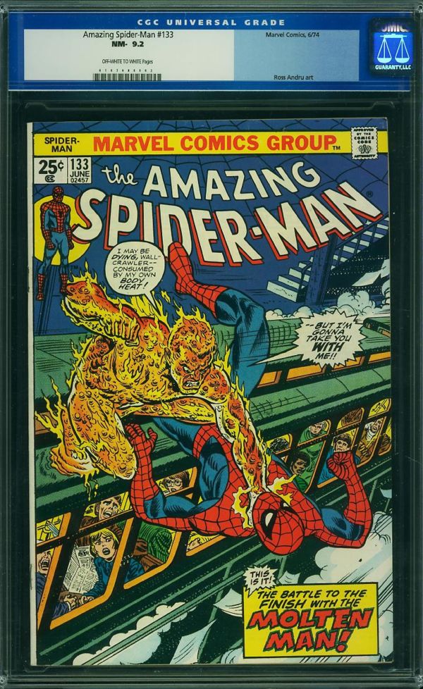 Image for Amazing Spider-Man #133 CGC 9.2