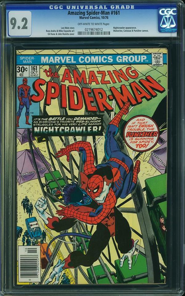 Image for Amazing Spider-Man #161 CGC 9.2