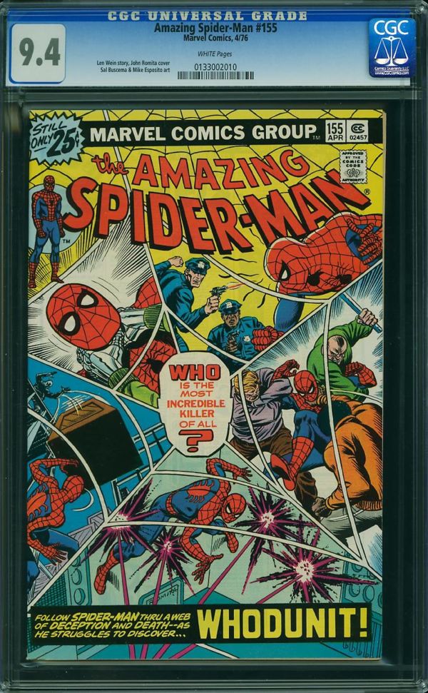 Image for Amazing Spider-Man #155 CGC 9.4