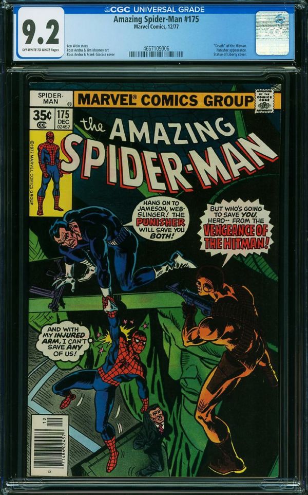 Image for Amazing Spider-Man #175 CGC 9.2
