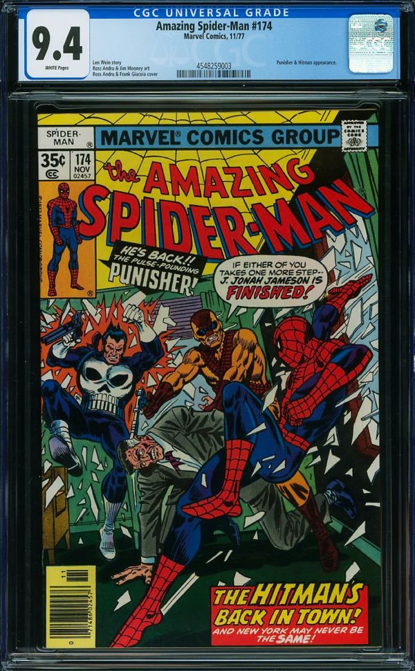 Image for Amazing Spider-Man #174 CGC 9.4