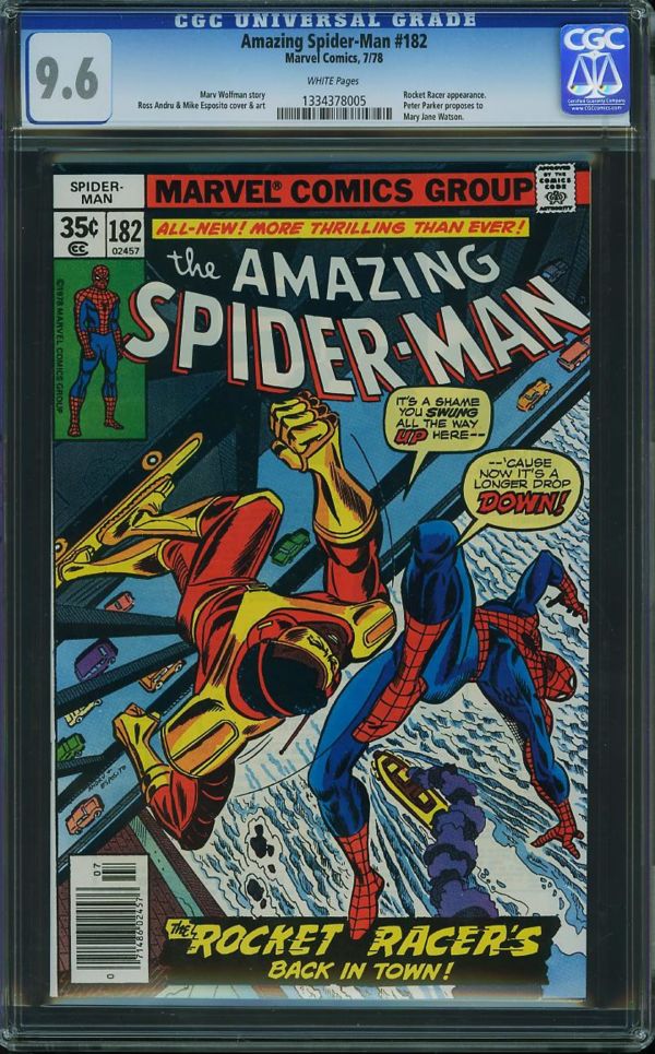 Image for Amazing Spider-Man #182 CGC 9.6