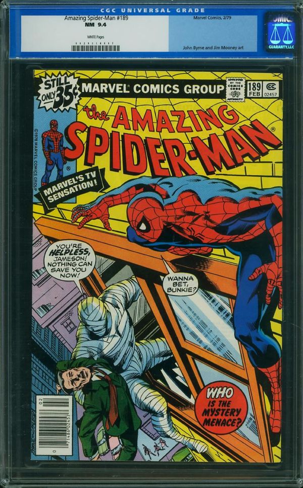 Image for Amazing Spider-Man #189 CGC 9.4
