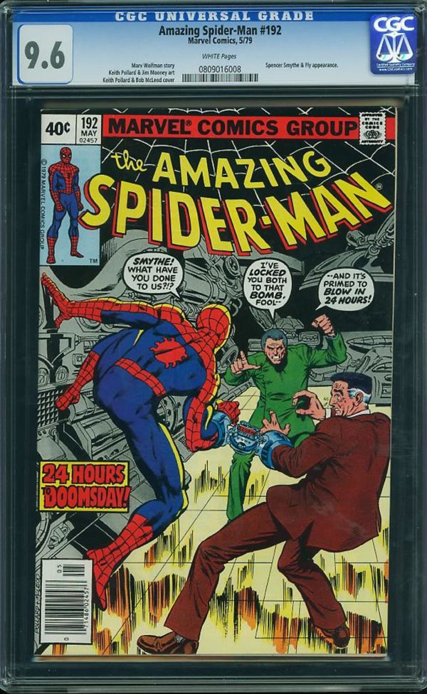 Image for Amazing Spider-Man #192 CGC 9.6