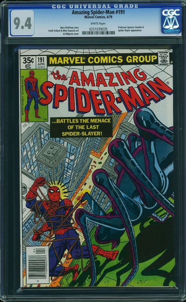 Image for Amazing Spider-Man #191 CGC 9.4