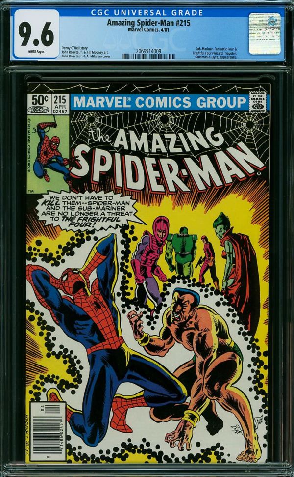 Image for Amazing Spider-Man #215 CGC 9.6