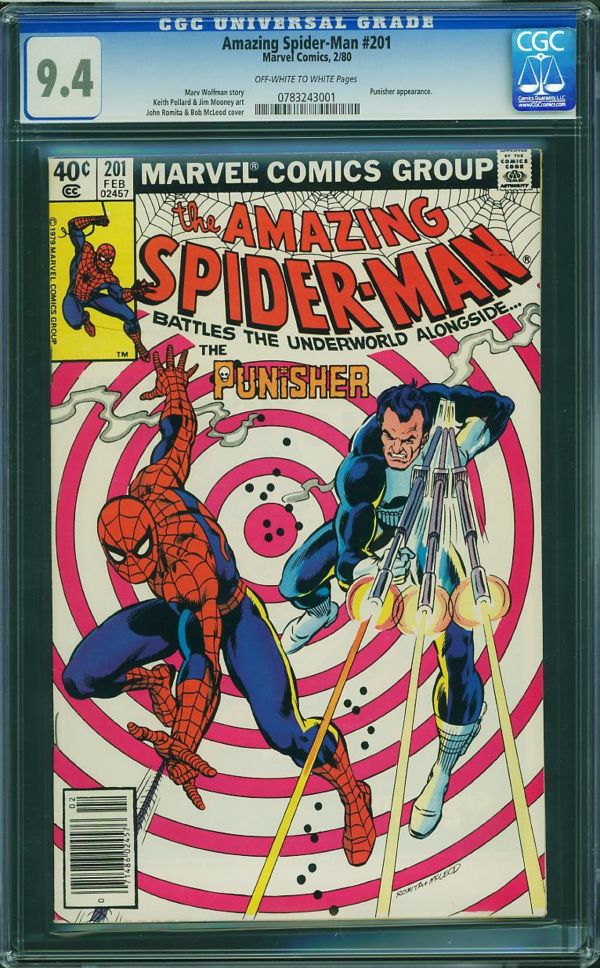 Image for Amazing Spider-Man #201 CGC 9.4