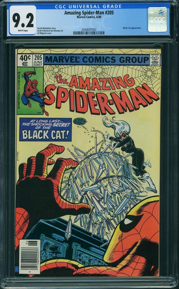 Image for Amazing Spider-Man #205 CGC 9.2