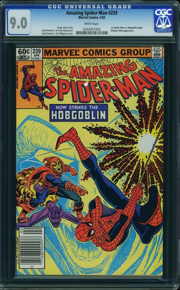 Image for Amazing Spider-Man #239 CGC 9.0