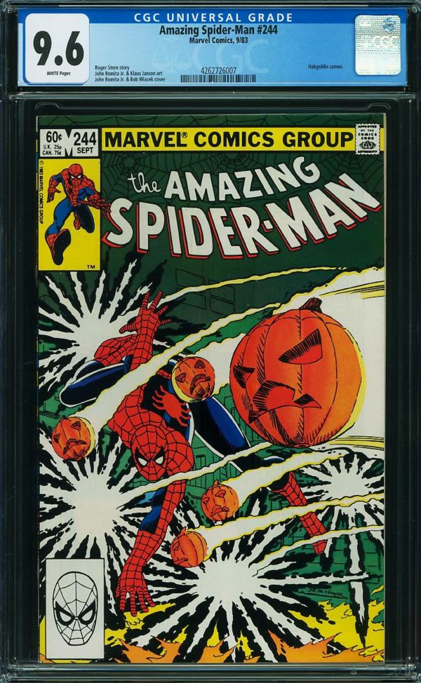 Image for Amazing Spider-Man #244 CGC 9.6