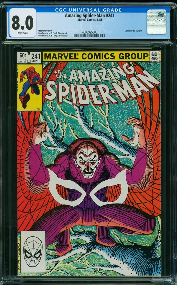 Image for Amazing Spider-Man #241 CGC 8.0