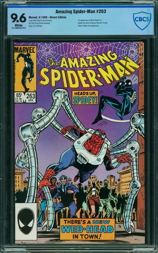 Image for Amazing Spider-Man #263 CBCS 9.6