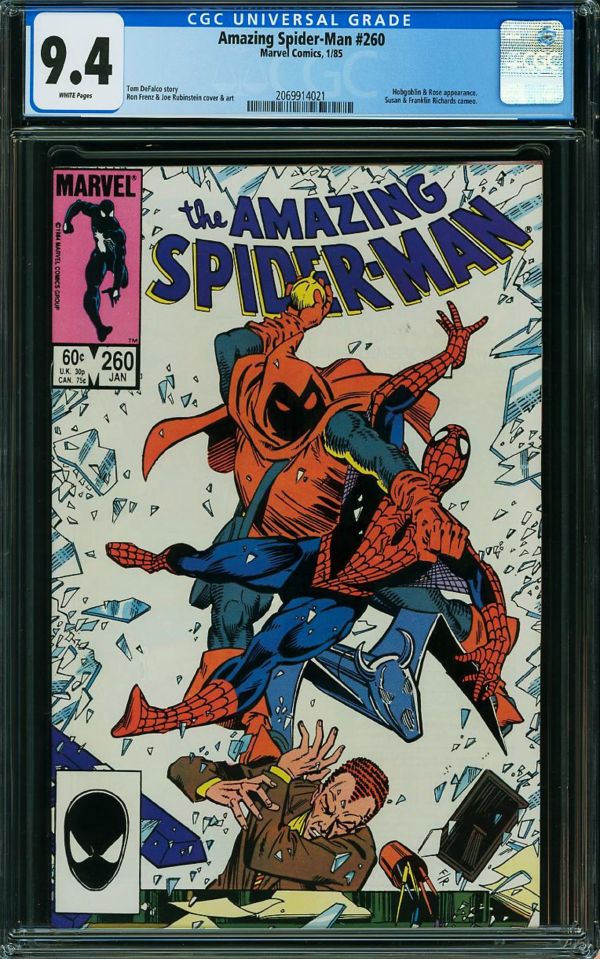 Image for Amazing Spider-Man #260 CGC 9.4