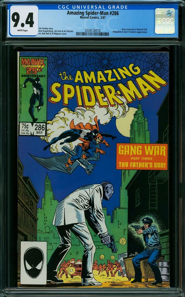 Image for Amazing Spider-Man #286 CGC 9.4