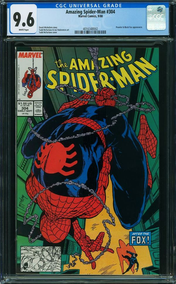 Image for Amazing Spider-Man #304 CGC 9.6