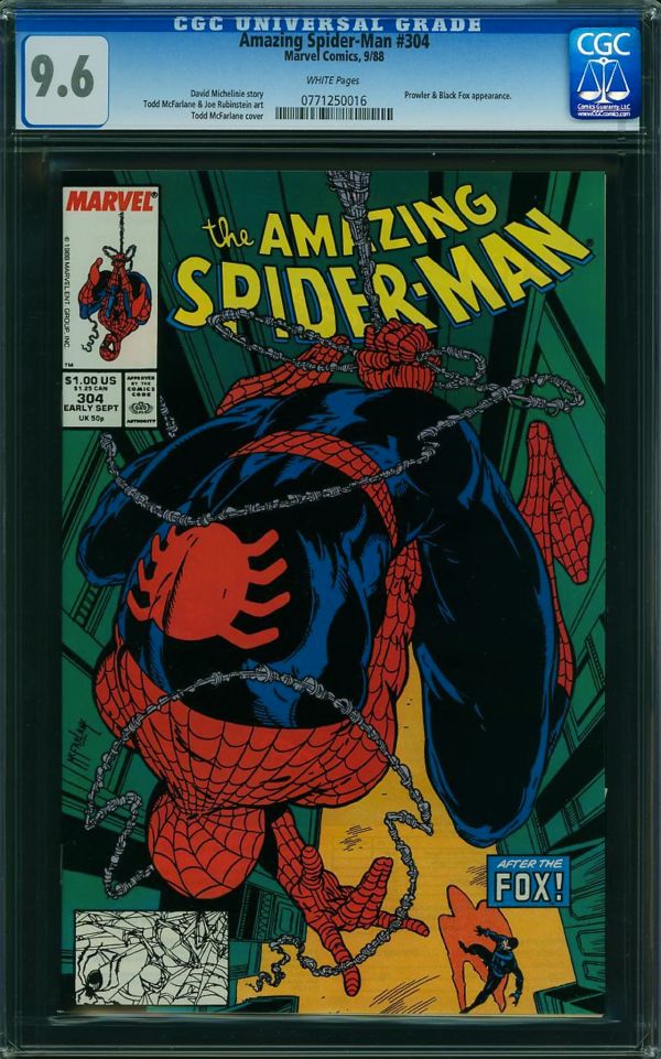 Image for Amazing Spider-Man #304 CGC 9.6
