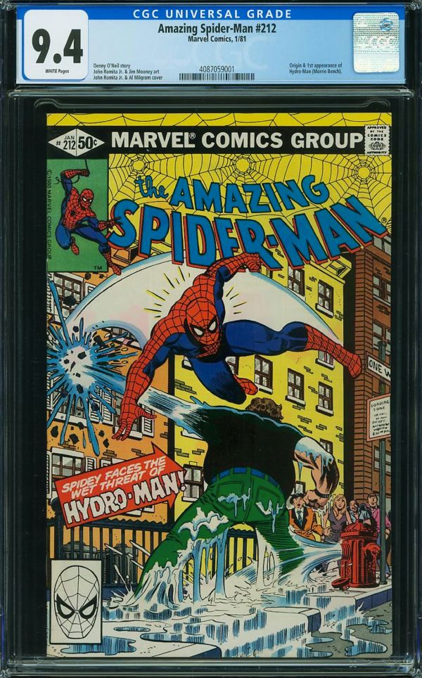Image for Amazing Spider-Man #212 CGC 9.4