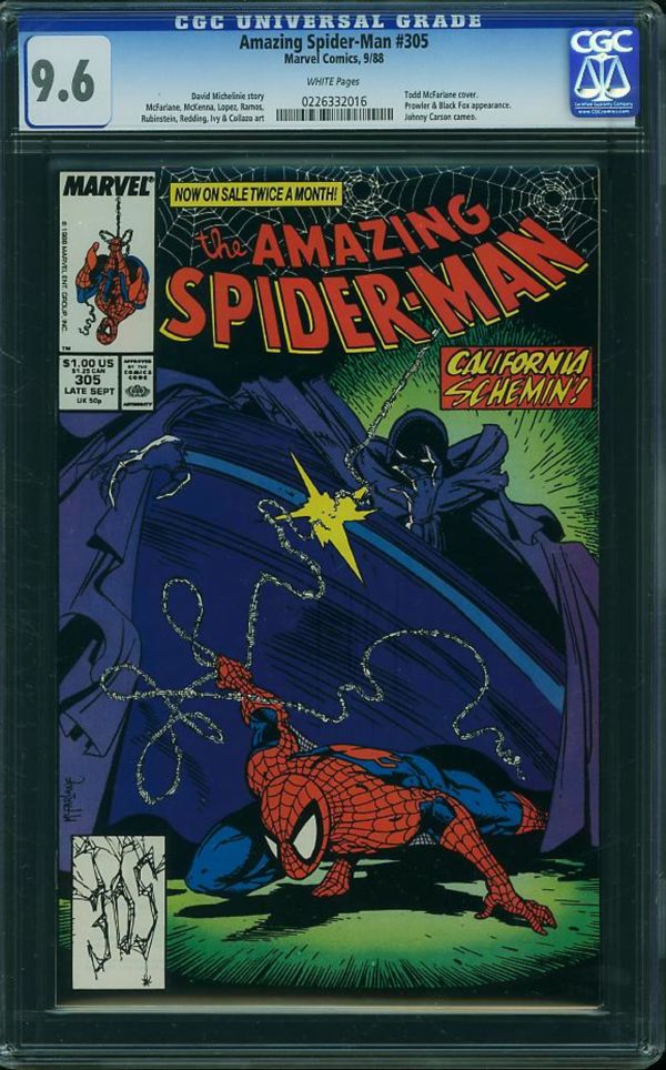 Image for Amazing Spider-Man #305 CGC 9.6