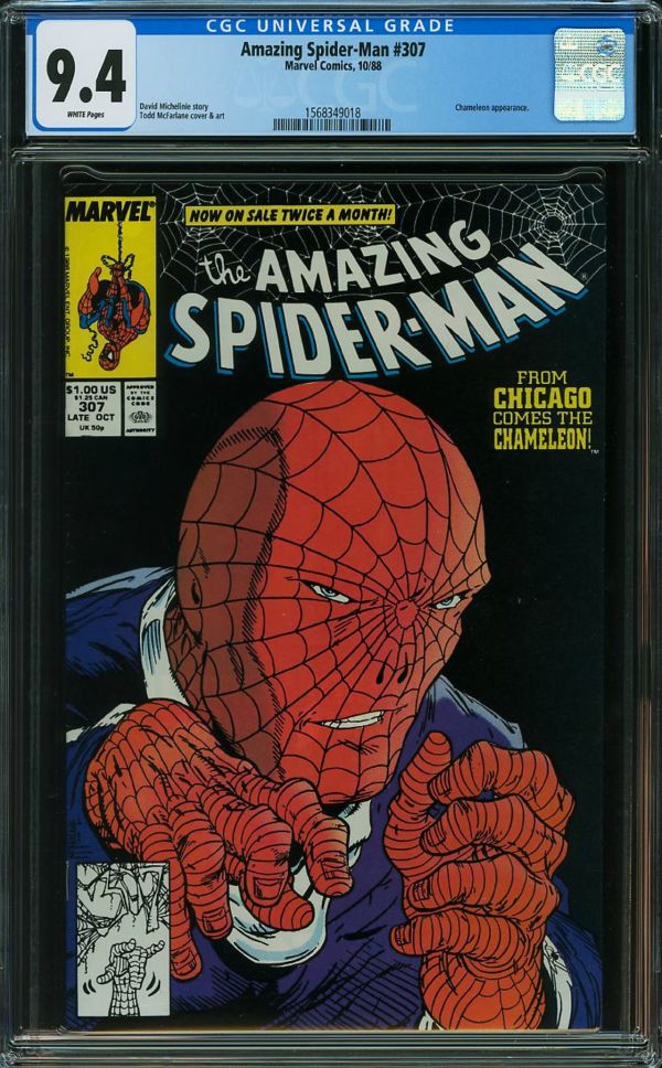 Image for Amazing Spider-Man #307 CGC 9.4