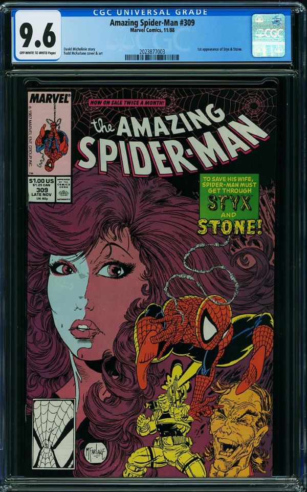 Image for Amazing Spider-Man #309 CGC 9.6