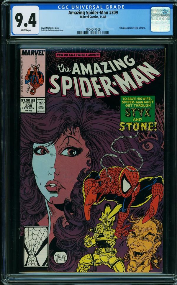Image for Amazing Spider-Man #309 CGC 9.4