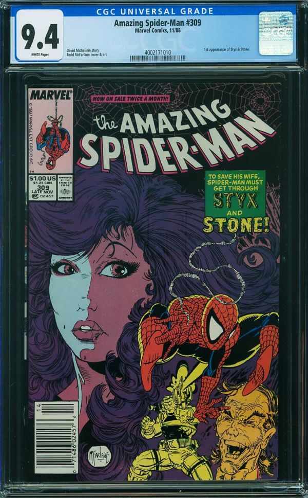 Image for Amazing Spider-Man #309 CGC 9.4