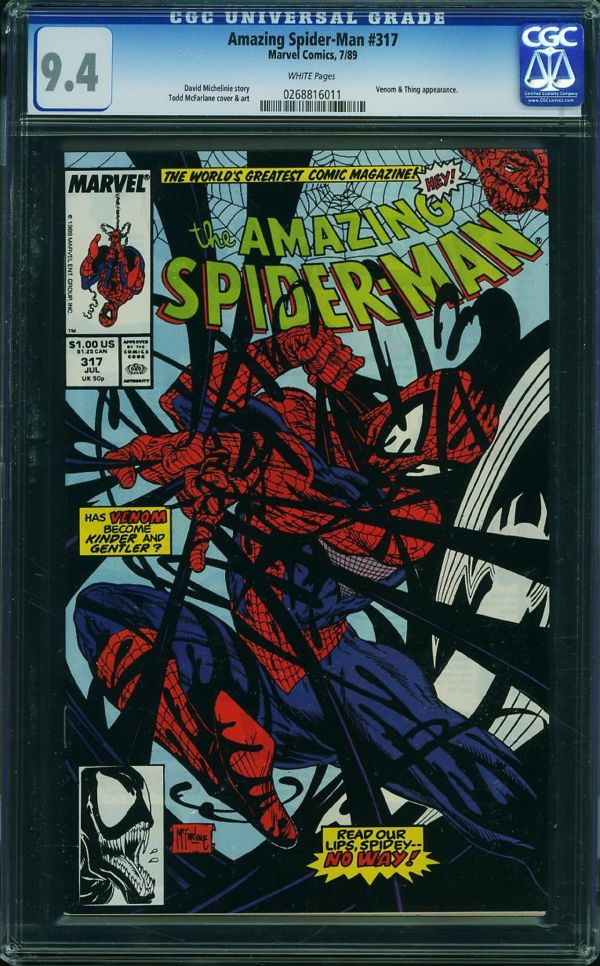 Image for Amazing Spider-Man #317 CGC 9.4