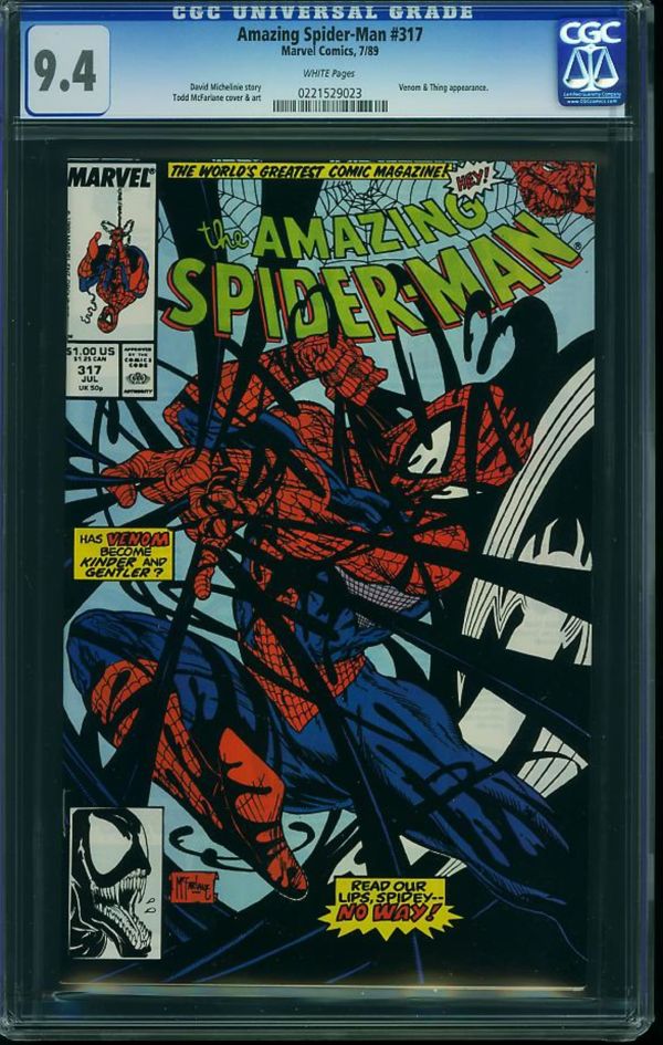 Image for Amazing Spider-Man #317 CGC 9.4
