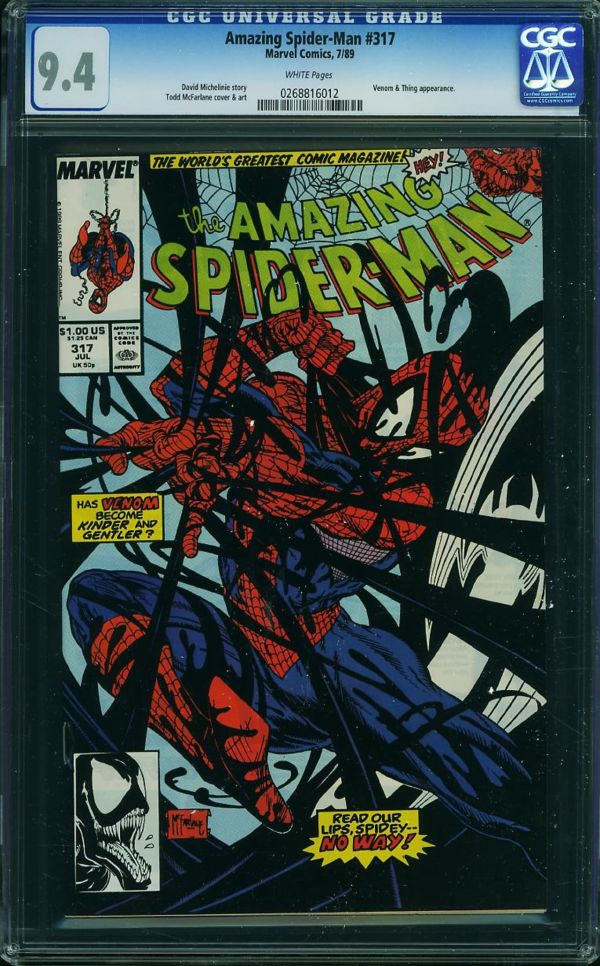 Image for Amazing Spider-Man #317 CGC 9.4