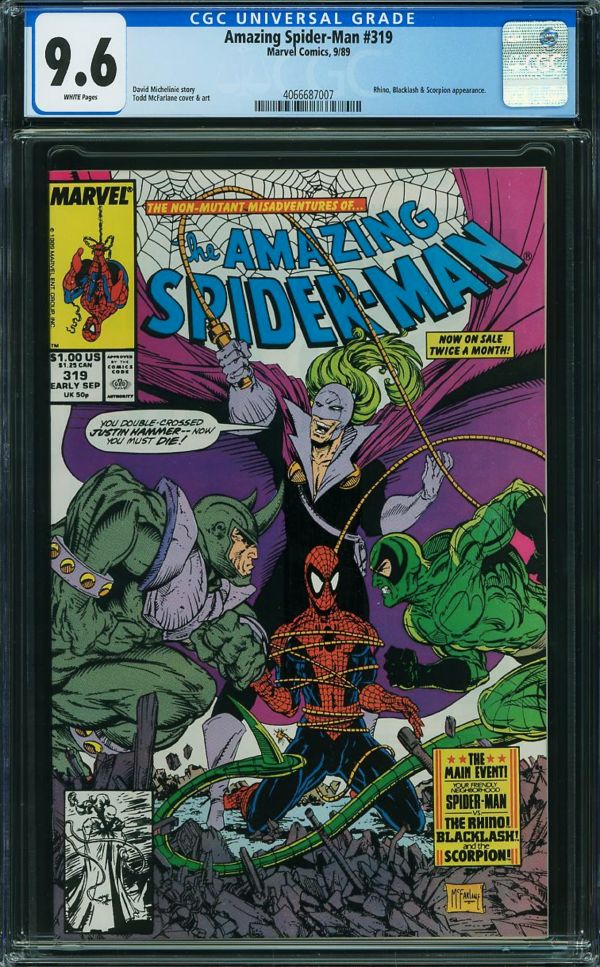 Image for Amazing Spider-Man #319 CGC 9.6