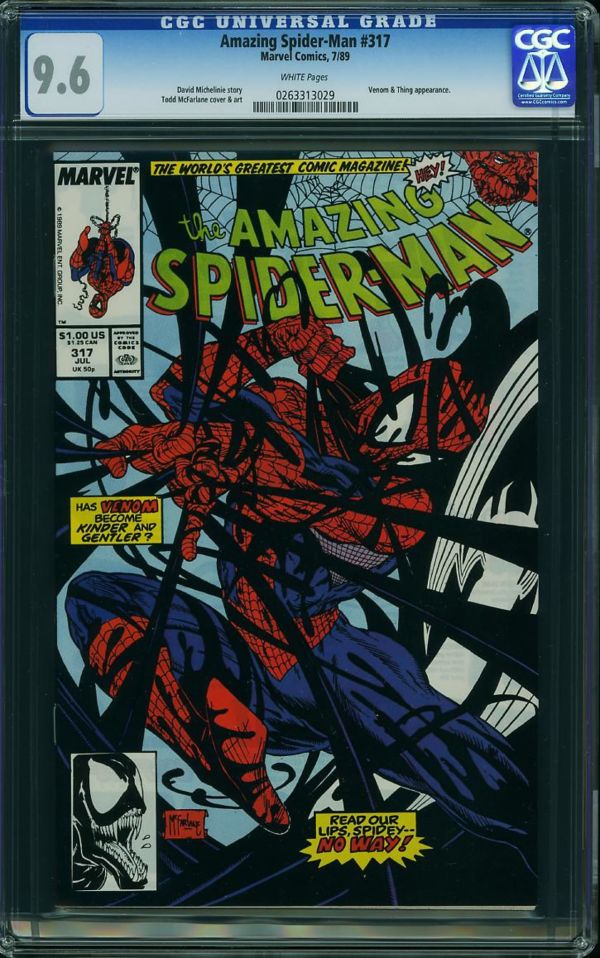 Image for Amazing Spider-Man #317 CGC 9.6
