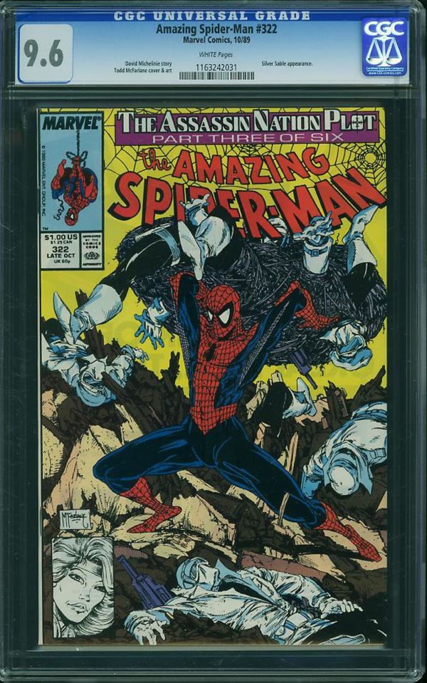 Image for Amazing Spider-Man #322 CGC 9.6