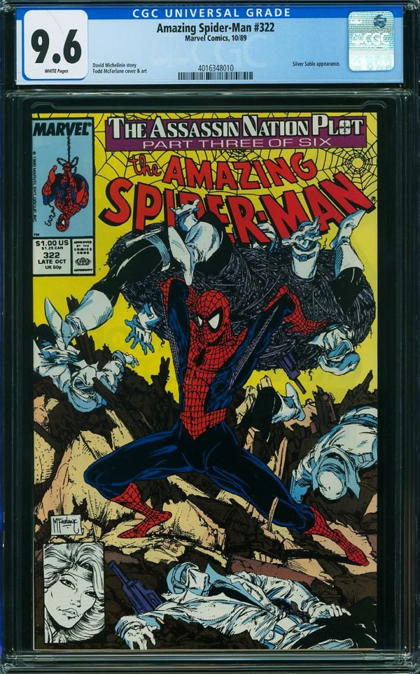 Image for Amazing Spider-Man #322 CGC 9.6