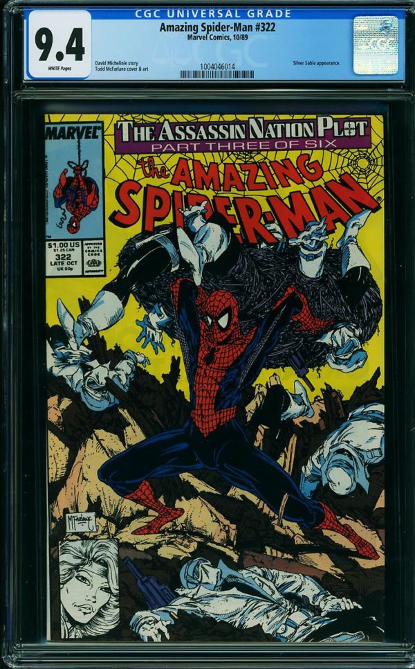 Image for Amazing Spider-Man #322 CGC 9.4
