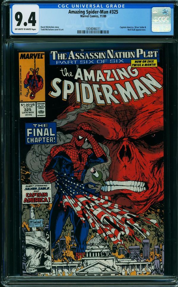 Image for Amazing Spider-Man #325 CGC 9.4